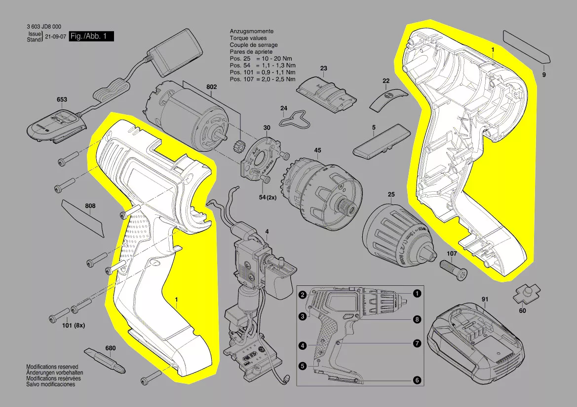 Coquille réf. 1 605 806 699 Bosch